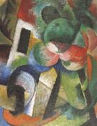 Franz Marc Small Composition ii (mk34) oil painting picture wholesale